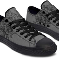 Fashion Printed Couple High Top Canvas Shoes