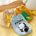 Pet Clothes Winter Warm Fleece-lined Thick Vest Sweater