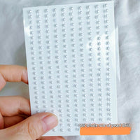 Comes With Sticky Pearl Stick-on Crystals Transparent Photo Shoot