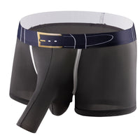 Men's Ice Silk Breathable Solid Color Boxers