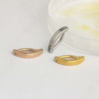 Hot-selling New Products Glossy And Simple Personalized Twist Female Belly Ring Puncture
