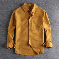 Men's Cotton Casual Shirt Top
