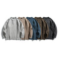New Men's Twist Braid Sweater Cardigan