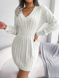 Waist-tight Twist Sheath Dress Woolen Skirt Women's Clothing