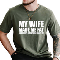 Men's Creative English Letter Print T-Shirt