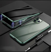 Phone Case Magnetic Double-sided Peep-proof