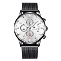 Concept Men's Mesh Strap Calendar Quartz Watch