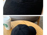 Cotton Wide Brim Face-looking A Little Retro Peaked Cap