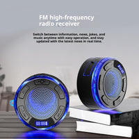 Bluetooth Speaker Bathroom Waterproof Large Suction Cup Mini Wireless Home
