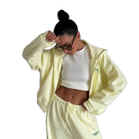 Casual New Lazy-Style Hooded Sweatshirt Womens Set