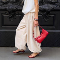 Womens Trendy Stylish Casual Wide-leg Pants