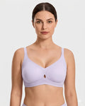 Teardrop Cutout Support Bra