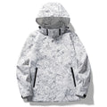 Casual Camouflage Shell Jacket Hooded Color Loose Men