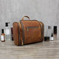 Large-capacity Vintage Top Layer Cowhide Storage Bag