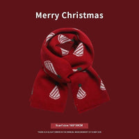 Short Knitted Handmade Small Scarf Women