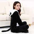 Cartoon Animal Dalmatian Husky Shar-Pei Pajamas Flannel Anime Homewear For Women