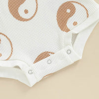 Baby One-piece Suit Knitted Long Sleeve