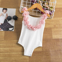 Children Baby Girl Watermelon Swimsuit 3D Flower Bikini Swimming Swimwear