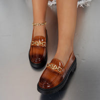 Womens Stylish Casual British-style Chunky-soled Shoes