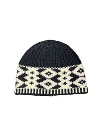 Diamond Color Matching Winter Warm Handmade Knitted Hat Children