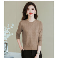 Early Spring Retro Hollow-out Bottoming Shirt Sweater