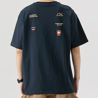 Japanese Minimalist Short Sleeved Men's Summer