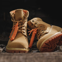 Autumn New Style Martin Boots High-top Rhubarb Boots British Style Tooling Men's Shoes