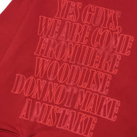 Fashion Letter Print Sweatshirt Men
