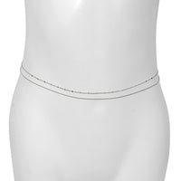 Diamond Suit Waist Chain Women's Simple Geometric Metal Chain Body Chains