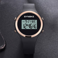 Student Electronic Watch Boy Girl Fashion Simple Watch Silicone Band