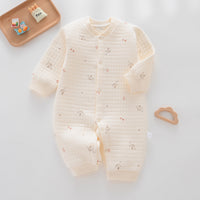 Siro Spinning Baby Cotton-padded Jumpsuit Pure Cotton Warm