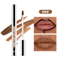 Tear-off Lip Liner Dye-and-peel Formula That Stays Put Without Fading Or Smudginglip Pencil Lipstick