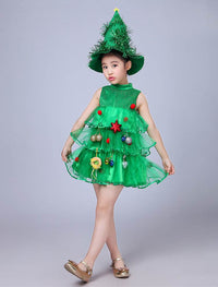 Children's Christmas Tree Program Performance Costume