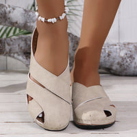 Elegant Closed Toe Cool Half Slippers For Women Summer Outdoor Wear