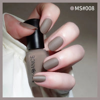No Bake Velvet Matte Scrub Nail Polish