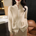 Spring And Autumn New Solid Color Loose Slimming Sweater
