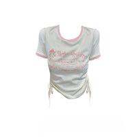 Niche Slim Fit Inner Wear Short Bottoming Sweet And Spicy Short Top