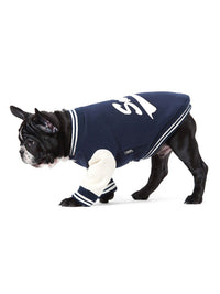 Pet Dog Cat Sweater Printed Baseball Uniform