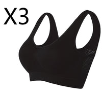 Breathable Bra Large Size No Steel Ring Hollowed Out Mesh