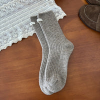 Warm Japanese-style Wool Socks For Women