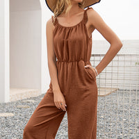 Women's Casual Narrow Waist Slim Jumpsuit