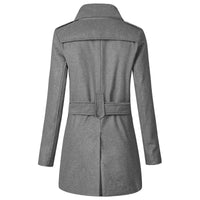 Autumn And Winter Foreign Trade New Men's Woolen Trench Coat