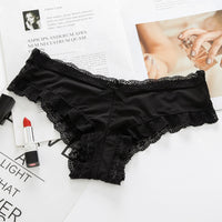 Sexy Lace Low Waist Hollow Diamond Underwear