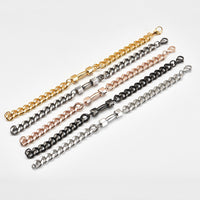 European And American Men's Dumbbell Titanium Steel Bracelet