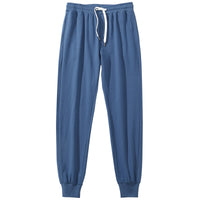 Men's Cotton Sports Casual Pants Drawstring Loose Slimming