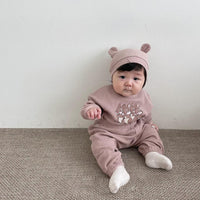 Three-piece Cotton Breathable Long-sleeved Trousers For Pets