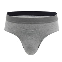 Men's Fashion Solid Color Underwear Cotton Briefs