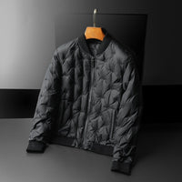 Men's Trend Thickened Baseball Collar Little Bee Coat