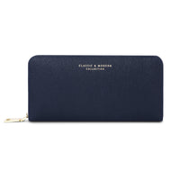 Wallet Fashion Women's Long Cross Pattern Zipper