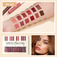 No Stain On Cup Lip Glaze Set Matte Finish Liquid Lipstick Does Not Fade